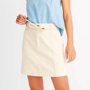 Madewell Capital a line mini skirt